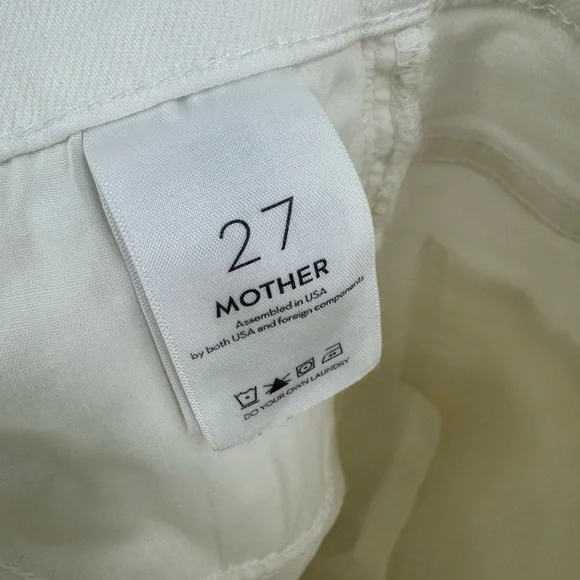 MOTHER The Hustler Ankle Fray Fairest Of Them All Size 27 B2621